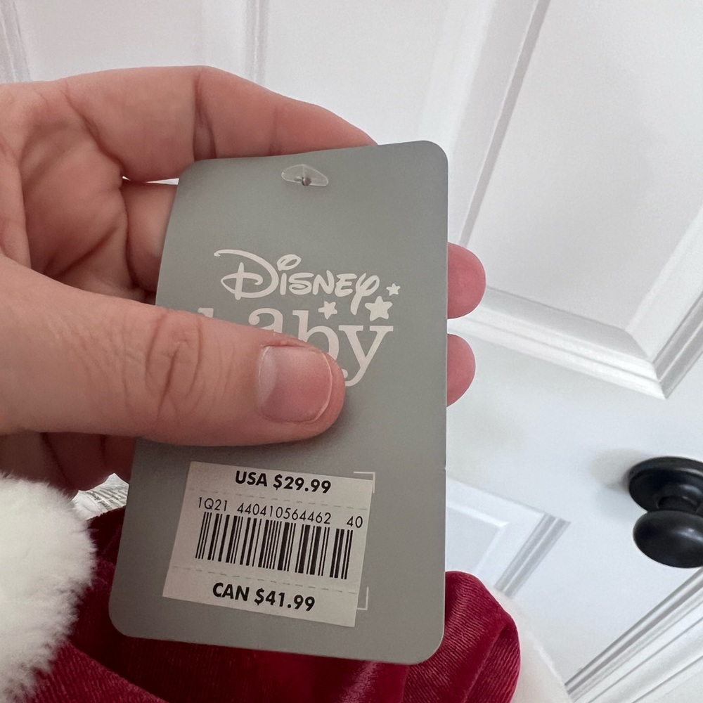 Minnie Mouse Santa Dress, Hat, & Stockings - Picture 7 of 8